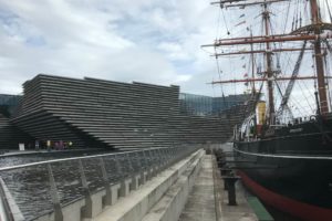 V&A Museum and Captain Scott's Antarctica expedition ship RRS Discovery - based in Dundee