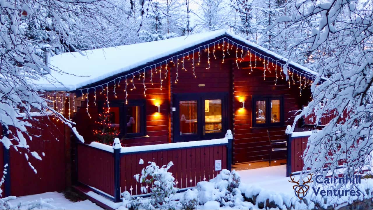 Lodge In Winter